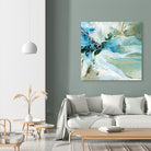 Écume by Kathleen Cloutier on GIANT ART - green abstract