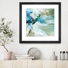 Écume by Kathleen Cloutier on GIANT ART - green abstract