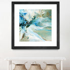 Écume by Kathleen Cloutier on GIANT ART - green abstract