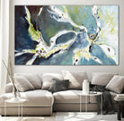 Envolée by Kathleen Cloutier on GIANT ART - grey abstract