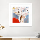 Salsa by Kathleen Cloutier on GIANT ART - red abstract