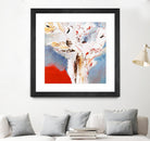 Salsa by Kathleen Cloutier on GIANT ART - red abstract