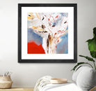 Salsa by Kathleen Cloutier on GIANT ART - red abstract