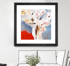 Salsa by Kathleen Cloutier on GIANT ART - red abstract