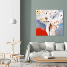 Salsa by Kathleen Cloutier on GIANT ART - red abstract tree