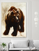 Après un long sommeil by Marie Andrée Leblond on GIANT ART - white animals