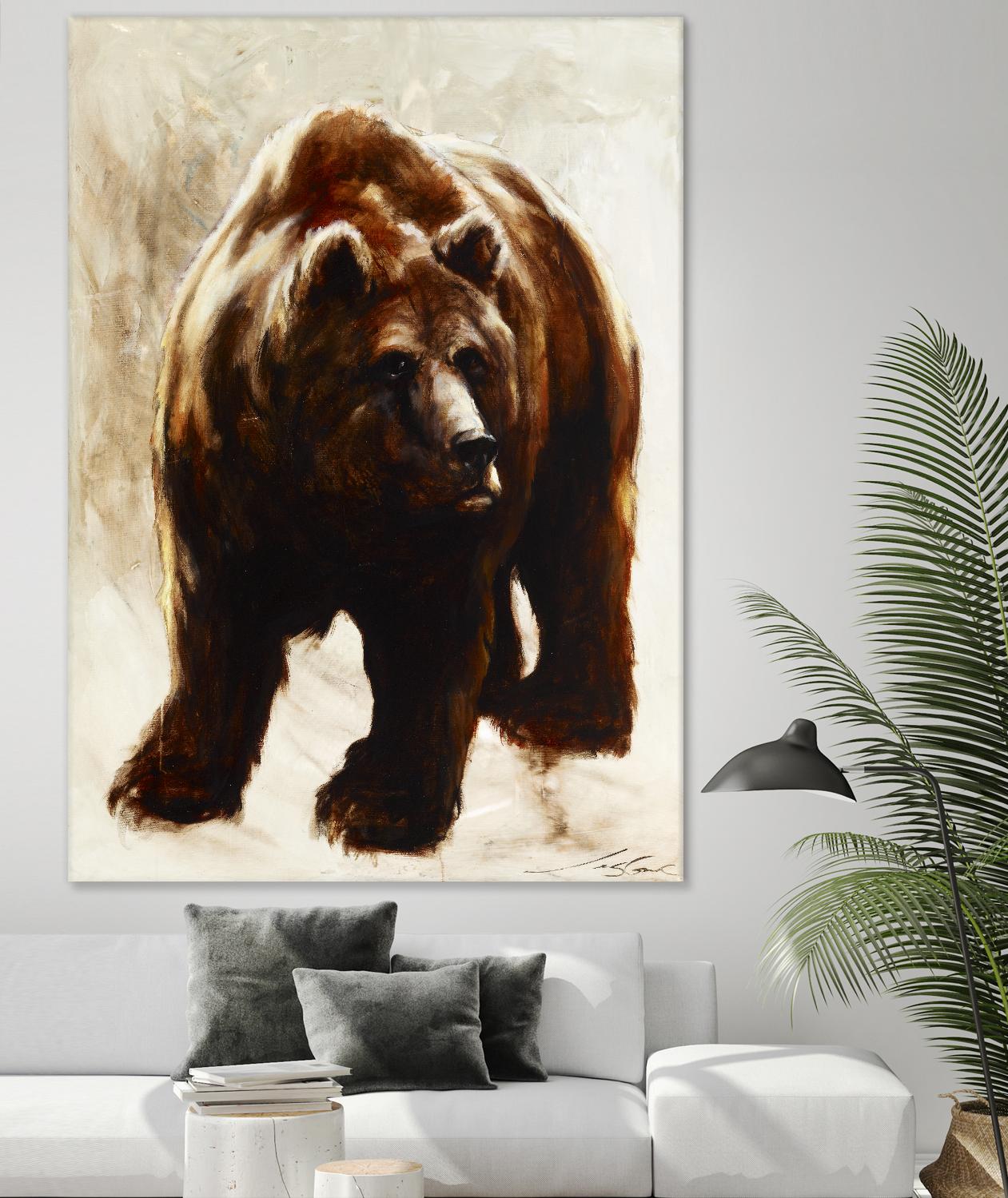 Après un long sommeil by Marie Andrée Leblond on GIANT ART - white animals