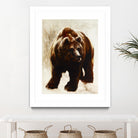 Après un long sommeil by Marie Andrée Leblond on GIANT ART - beige animals grizzly