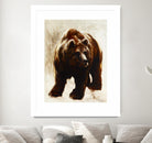 Après un long sommeil by Marie Andrée Leblond on GIANT ART - beige animals grizzly