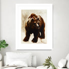 Après un long sommeil by Marie Andrée Leblond on GIANT ART - beige animals grizzly