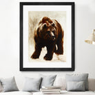 Après un long sommeil by Marie Andrée Leblond on GIANT ART - beige animals grizzly