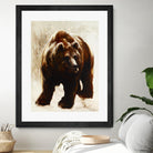 Après un long sommeil by Marie Andrée Leblond on GIANT ART - beige animals grizzly