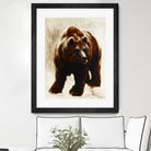 Après un long sommeil by Marie Andrée Leblond on GIANT ART - beige animals grizzly