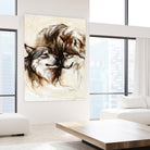 Le régne by Marie Andrée Leblond on GIANT ART - white animals