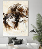 Le régne by Marie Andrée Leblond on GIANT ART - white animals