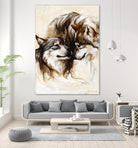 Le régne by Marie Andrée Leblond on GIANT ART - white animals