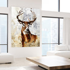 Majesté by Marie Andrée Leblond on GIANT ART - grey animals