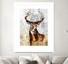 Majesté by Marie Andrée Leblond on GIANT ART - brown animals deer