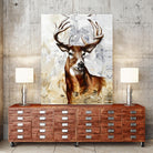 Majesté by Marie Andrée Leblond on GIANT ART - brown animals deer