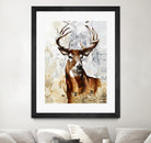 Majesté by Marie Andrée Leblond on GIANT ART - brown animals deer