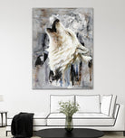 Glacier by Marie Andrée Leblond on GIANT ART - white animals