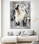 Glacier by Marie Andrée Leblond on GIANT ART - white animals