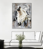 Glacier by Marie Andrée Leblond on GIANT ART - white animals