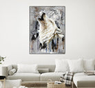 Glacier by Marie Andrée Leblond on GIANT ART - white animals