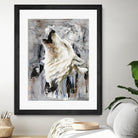 Glacier by Marie Andrée Leblond on GIANT ART - white animals artistes du québec