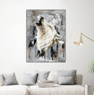 Glacier by Marie Andrée Leblond on GIANT ART - white animals