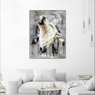 Glacier by Marie Andrée Leblond on GIANT ART - white animals