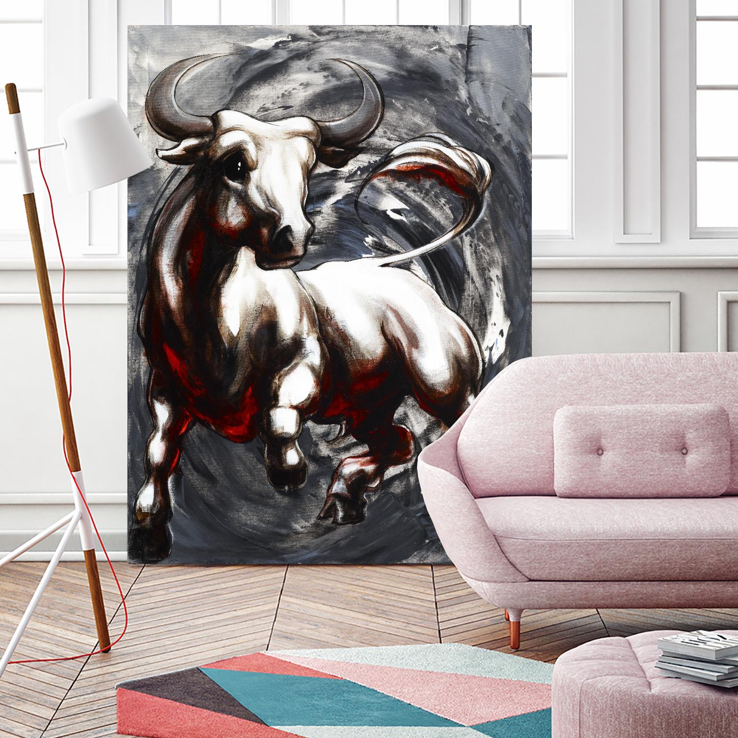 Deadline by Marie Andrée Leblond on GIANT ART - white animals