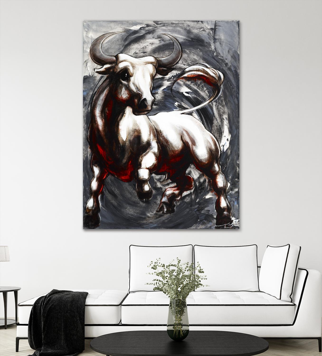 Deadline by Marie Andrée Leblond on GIANT ART - white animals