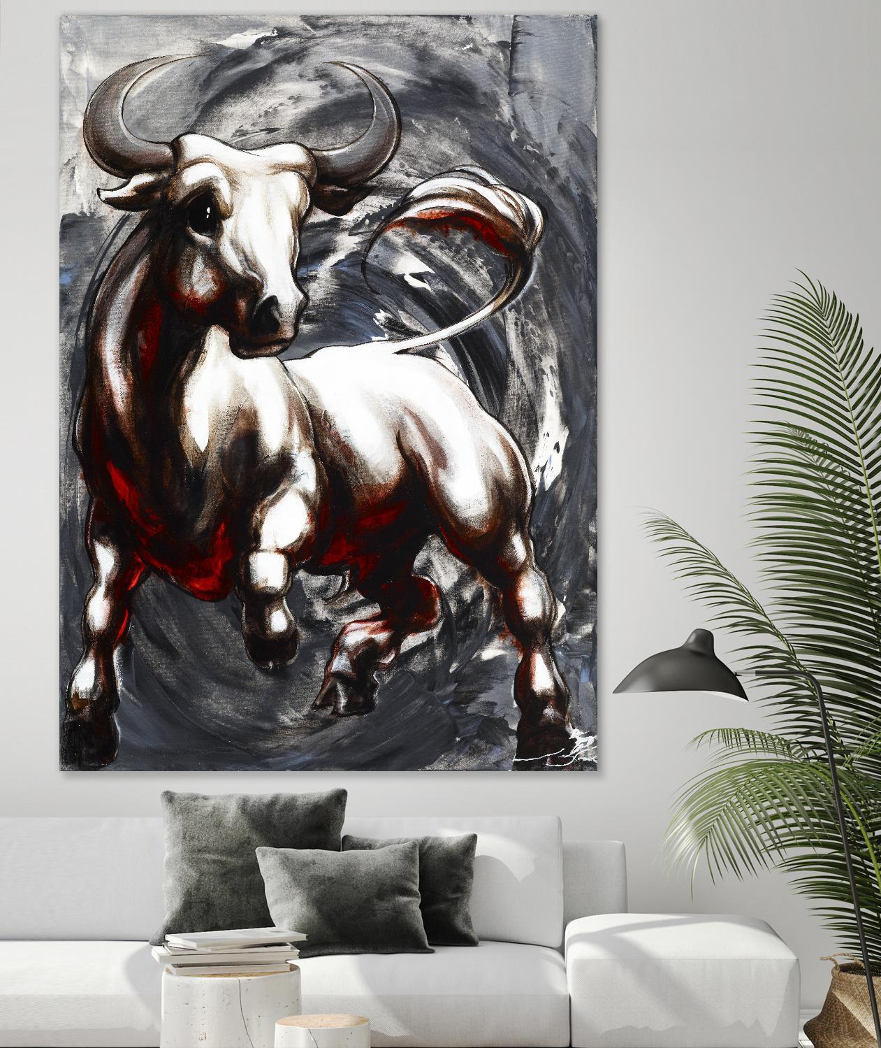 Deadline by Marie Andrée Leblond on GIANT ART - white animals