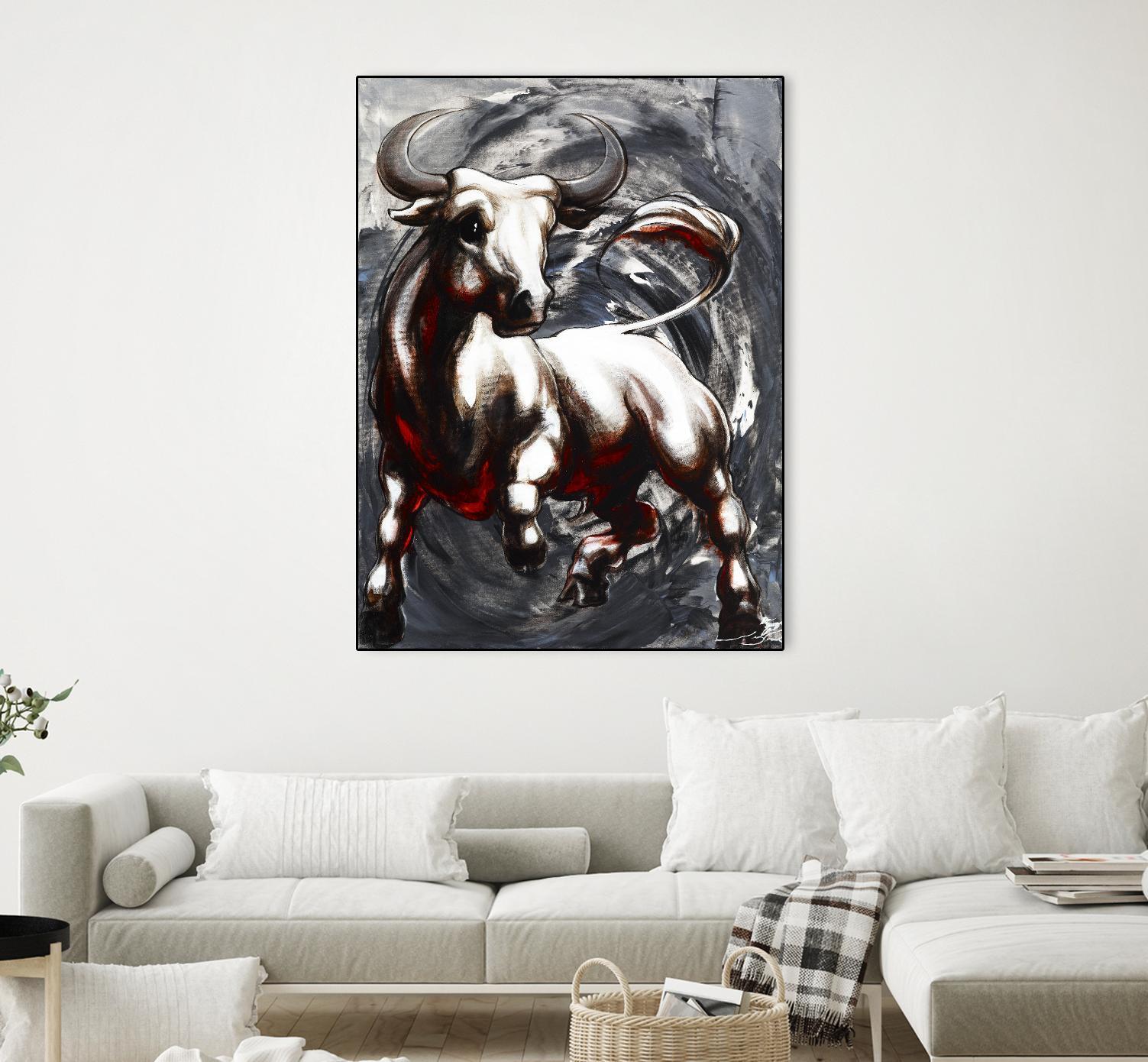 Deadline by Marie Andrée Leblond on GIANT ART - white animals