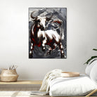 Deadline by Marie Andrée Leblond on GIANT ART - white animals