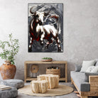 Deadline by Marie Andrée Leblond on GIANT ART - white animals