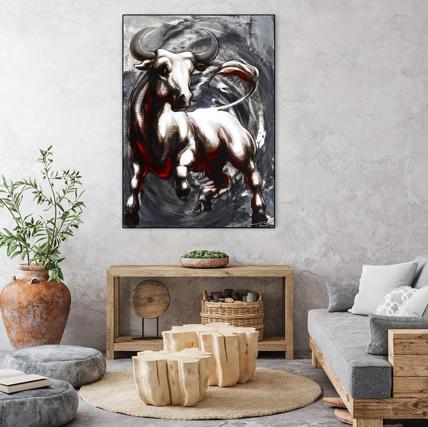 Deadline by Marie Andrée Leblond on GIANT ART - white animals