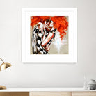 Flame by Marie Andrée Leblond on GIANT ART - orange men and women