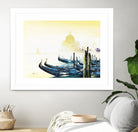 Les bleus attachements by Roland Palmaerts on GIANT ART - blue sea scene