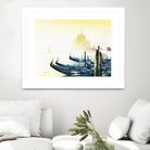 Les bleus attachements by Roland Palmaerts on GIANT ART - blue sea scene