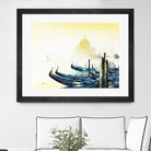 Les bleus attachements by Roland Palmaerts on GIANT ART - blue sea scene