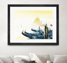 Les bleus attachements by Roland Palmaerts on GIANT ART - blue sea scene