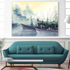 Presage by Roland Palmaerts on GIANT ART - grey sea scene