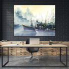 Presage by Roland Palmaerts on GIANT ART - grey sea scene