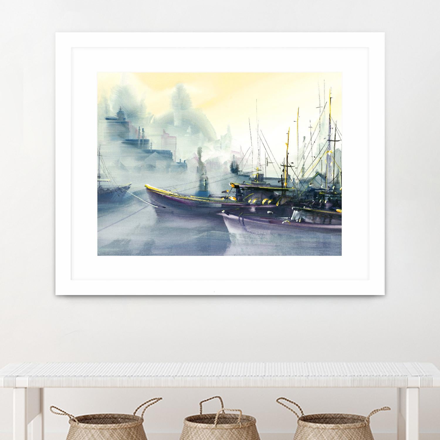 Presage by Roland Palmaerts on GIANT ART - grey sea scene