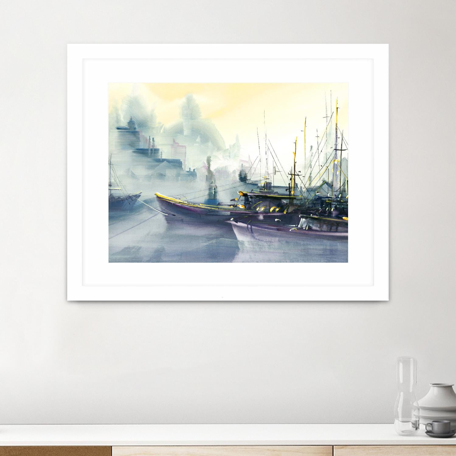 Presage by Roland Palmaerts on GIANT ART - grey sea scene