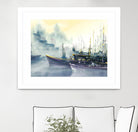 Presage by Roland Palmaerts on GIANT ART - grey sea scene