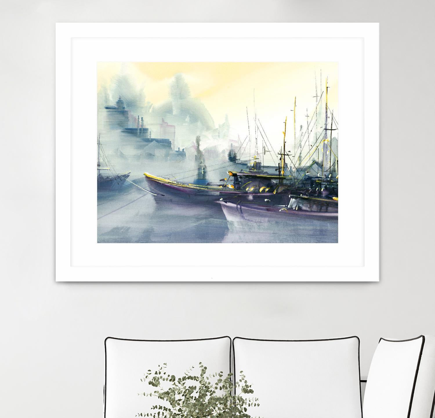 Presage by Roland Palmaerts on GIANT ART - grey sea scene