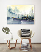 Presage by Roland Palmaerts on GIANT ART - grey sea scene